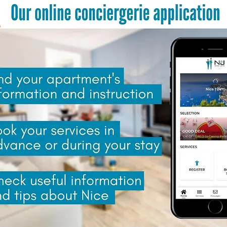 Lägenhet Nestor&jeeves - Marin Debussy - - By Shopping Area Nice